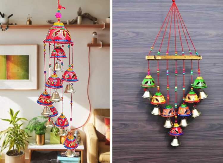 18. Decorative windchimes for diwali