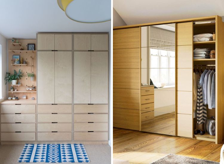 6. MR plywood wardrobe