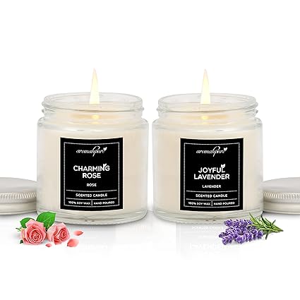 Aromahpure Scented Candles
