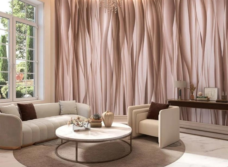 3D Silk wallpaper
