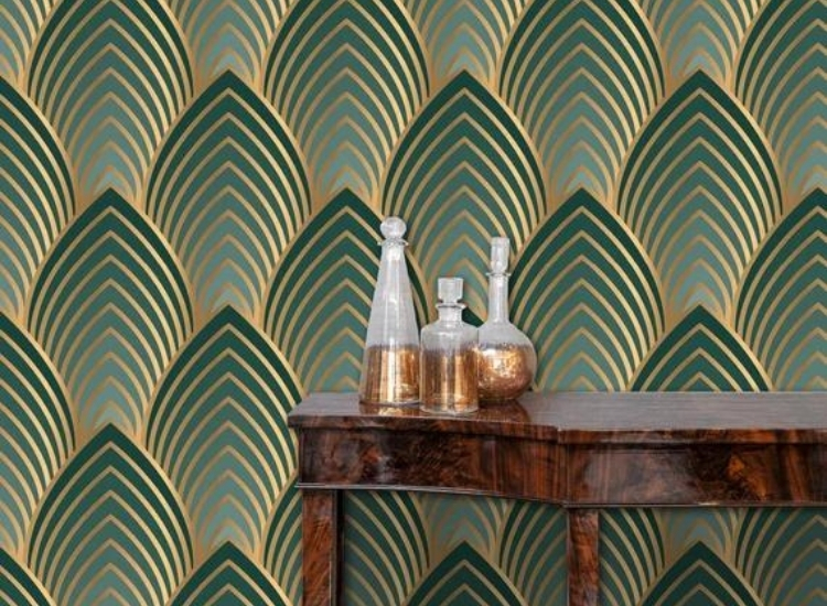 21. Art Deco design wallpaper