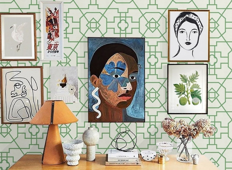 Trellis Wallpaper