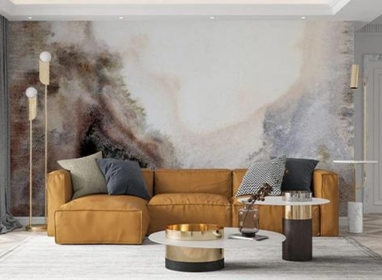Water colour tone wallpaper