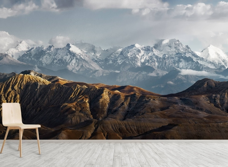 31. Natural mountain beauty wallpaper