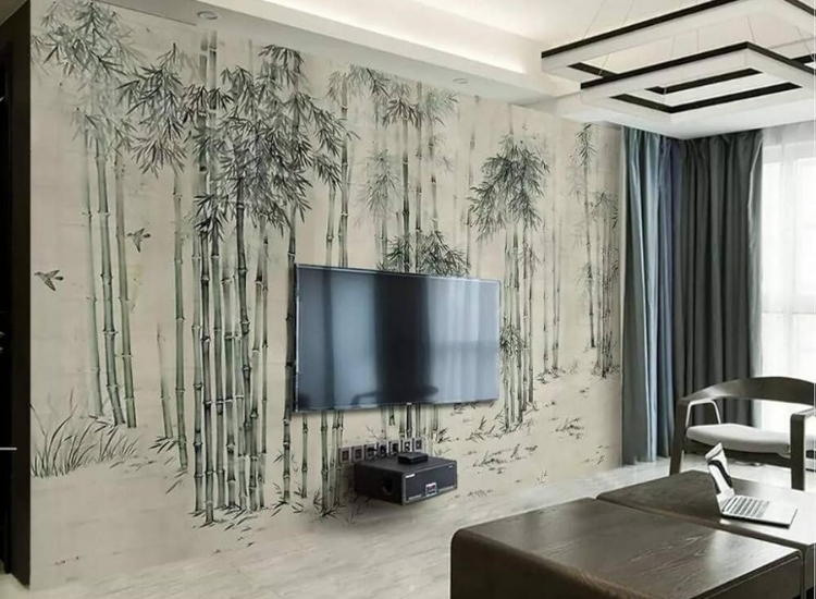 33. Zen inspired bamboo wallpapers
