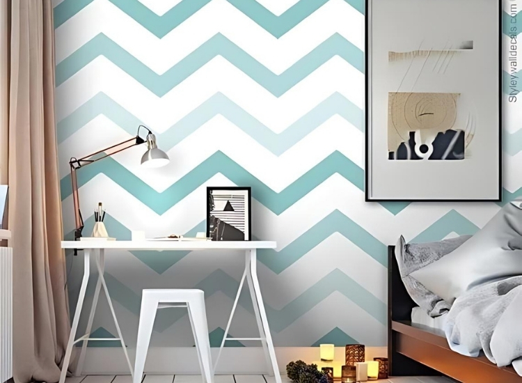 Abstract design in lighter tones