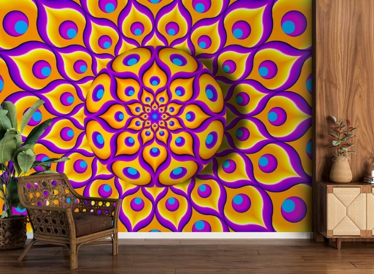 Bold geometric patten