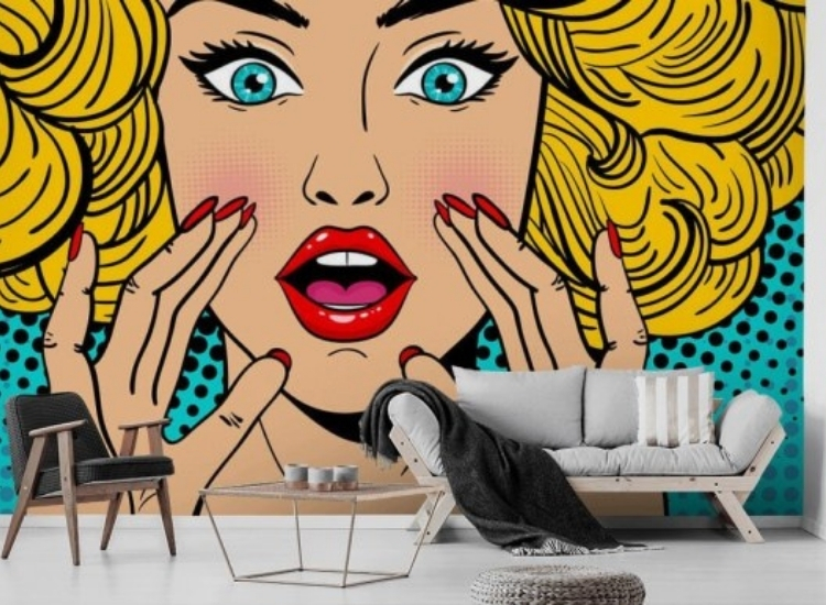 Retro Pop Art Wallpaper
