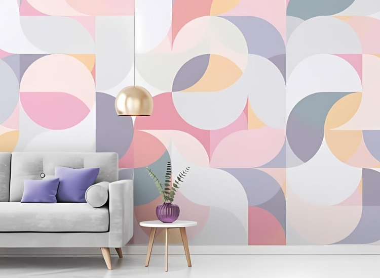 6. Geometric Pattern wallpaper