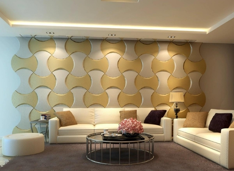Leather Tiles finish wallpaper