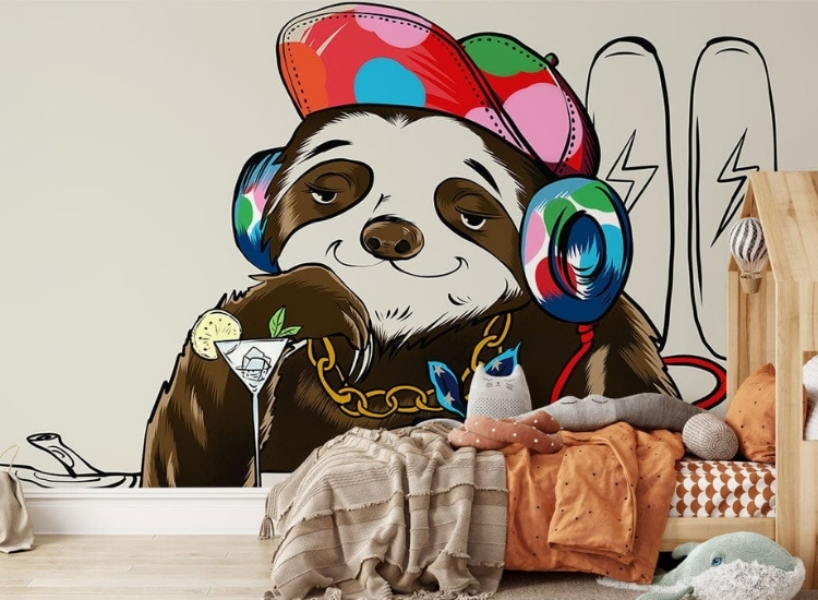 Children’s cartoon character wallpaper