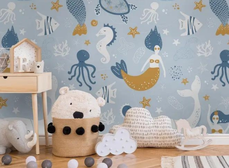 Under ocean life wallpaper