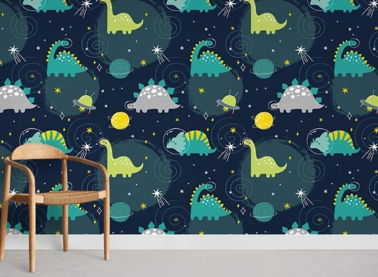 Dinosaur theme wallpaper