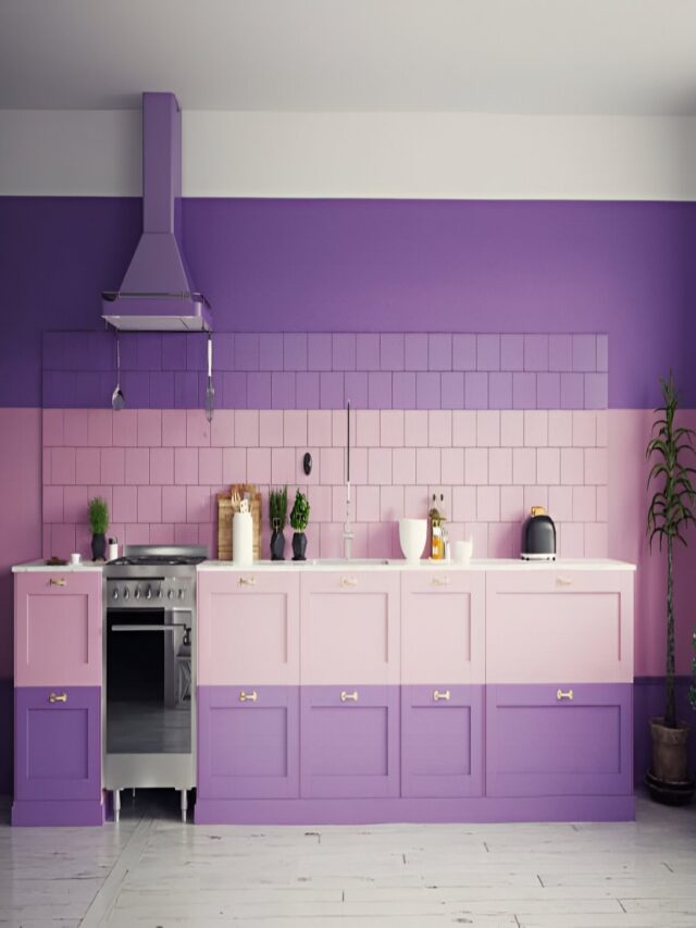 Vastu Colors for Kitchen Purple