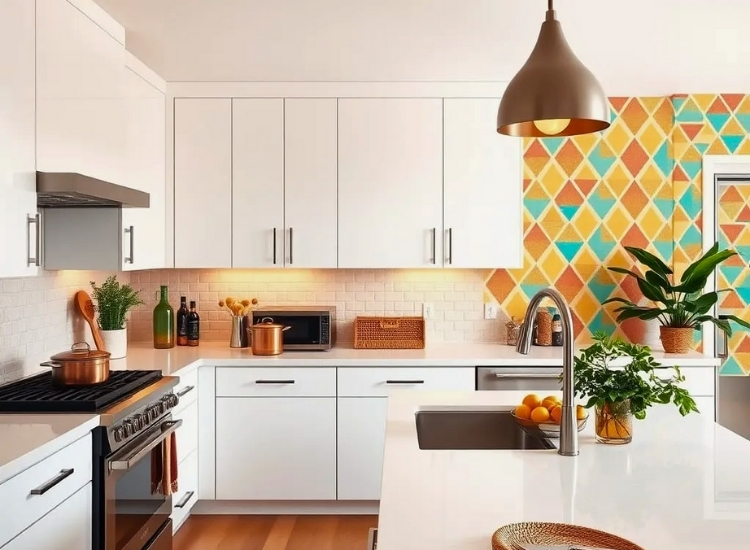 Fireproof Wallpapers for Kitchen