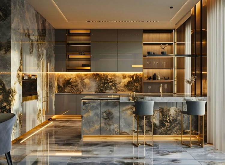 Washable Kitchen Wallpapers