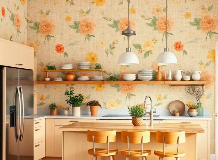 Nature-Inspired Prints Wallpaper