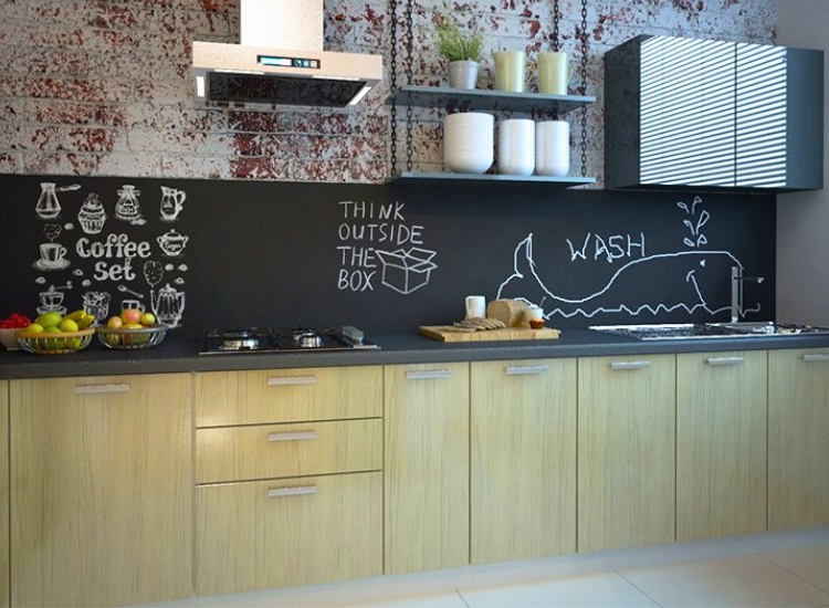 Chalkboard Kitchen Wallpapers