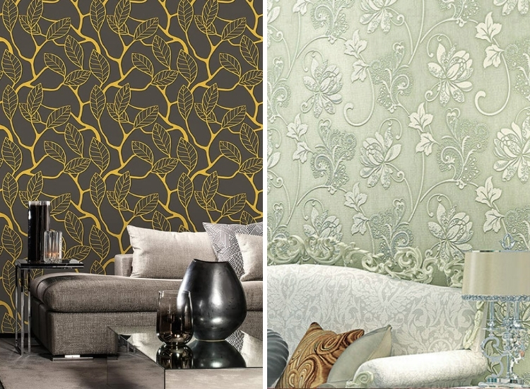 Washable wallpaper for a hallway near bathroom is best choice.