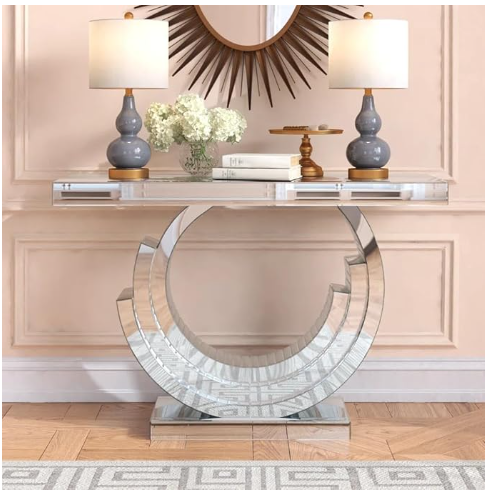 Mirror Console Table