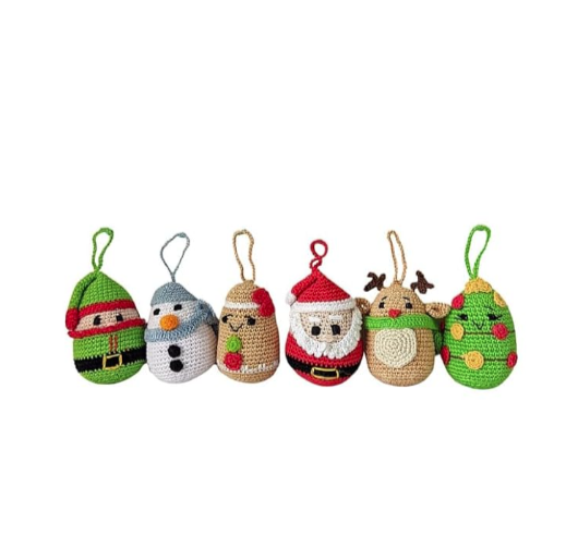 Crochet Christmas Tree Ornaments