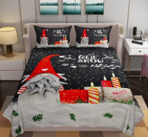 Christmas Double Bed Sheet