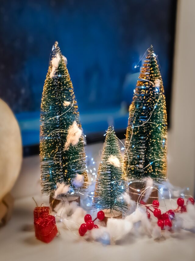Pink Mini Christmas Tree