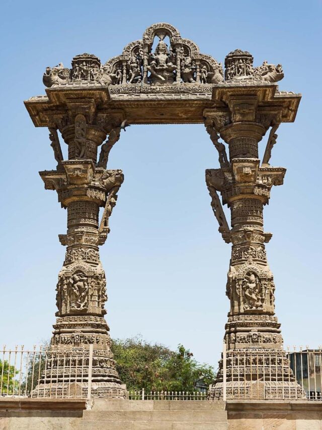 Torana Arch Rani Ki Vav Entrance Design