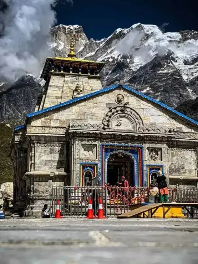 Kedarnath Temple Stone Construction