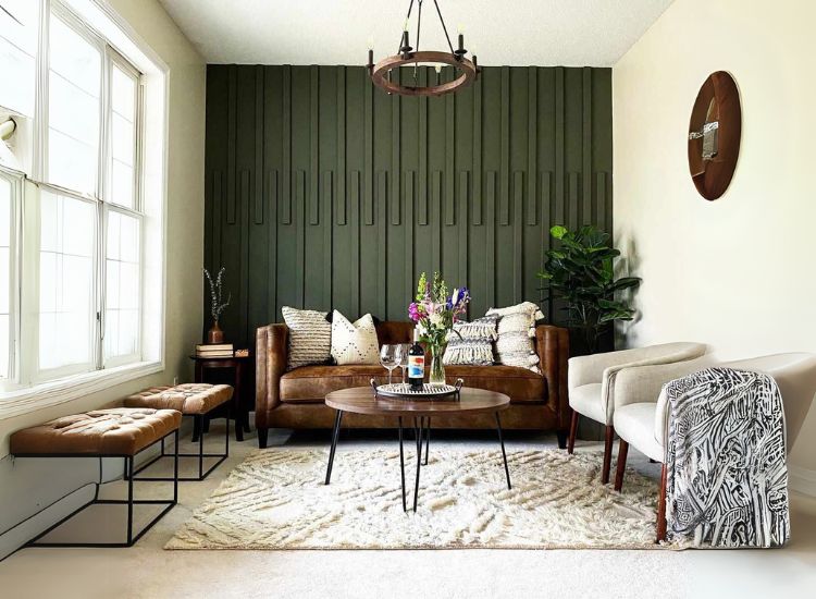 1 Accent Wall in Interior