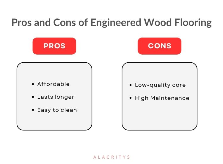 11. Pros and cons of engineered wood flooring