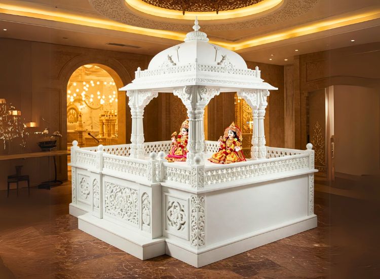 13. Corian Mandir Unit