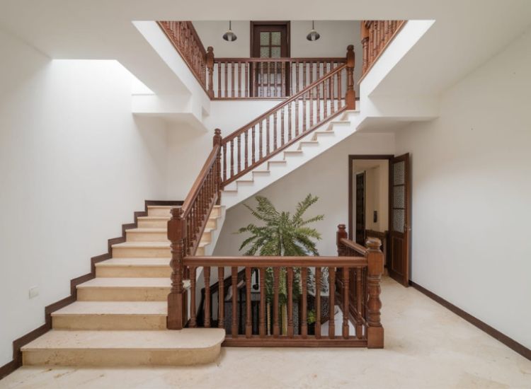 14. Modern Plush house staircase