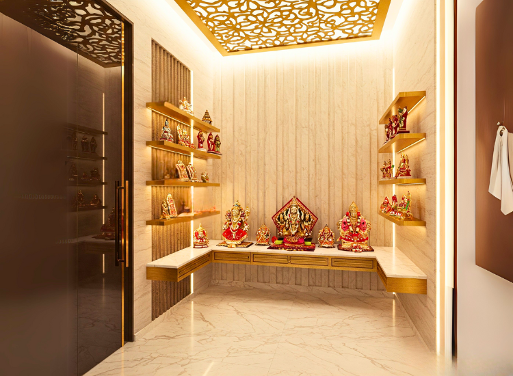 14. Walk In Pooja Room 1