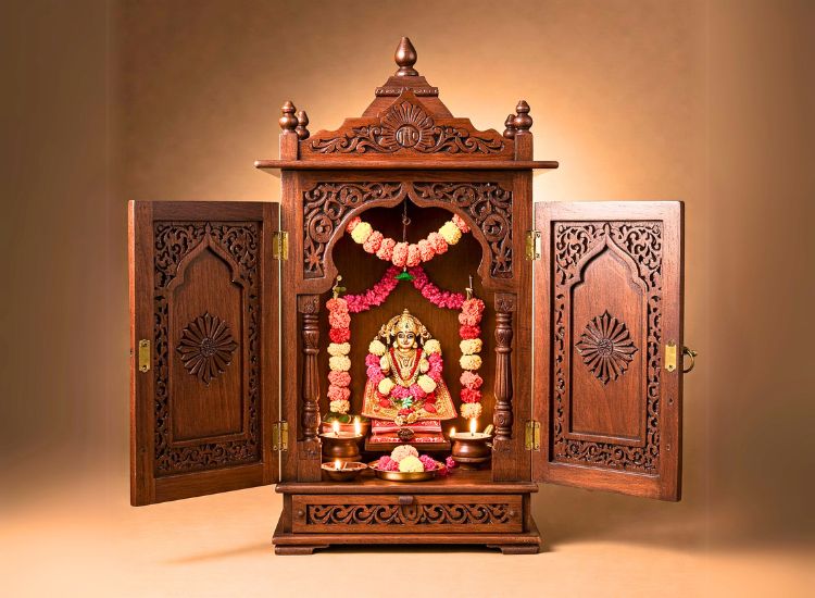 17. Foldable Wooden Temple
