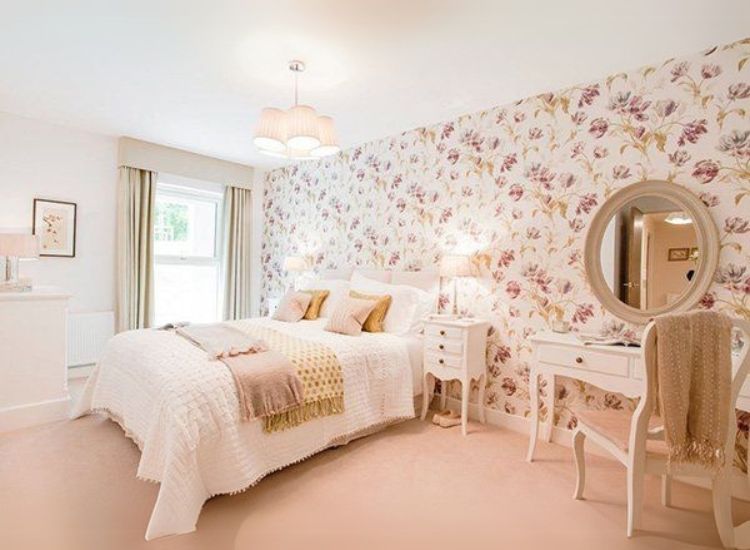 22 Floral Wallpapers For Bedroom Wall Designs