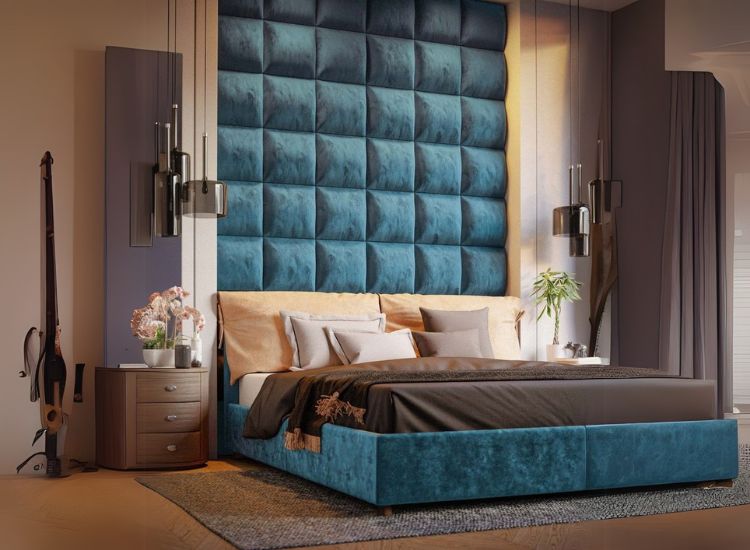 26 Upholstered Wall Design