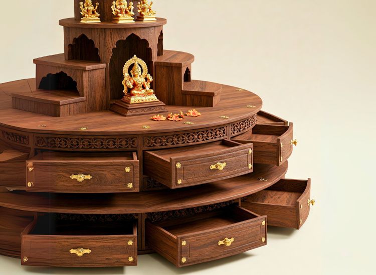 28. Circular Pooja Unit