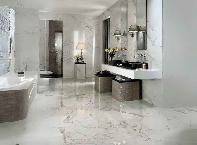 3. Italian marble tiles