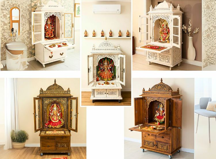 36. Movable Mandir For Small Flat