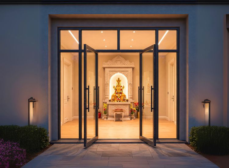 Glass Double Doors Design.