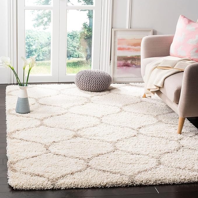 Fluffy Super Ultra Soft Handmade Shaggy Carpet for Living Room