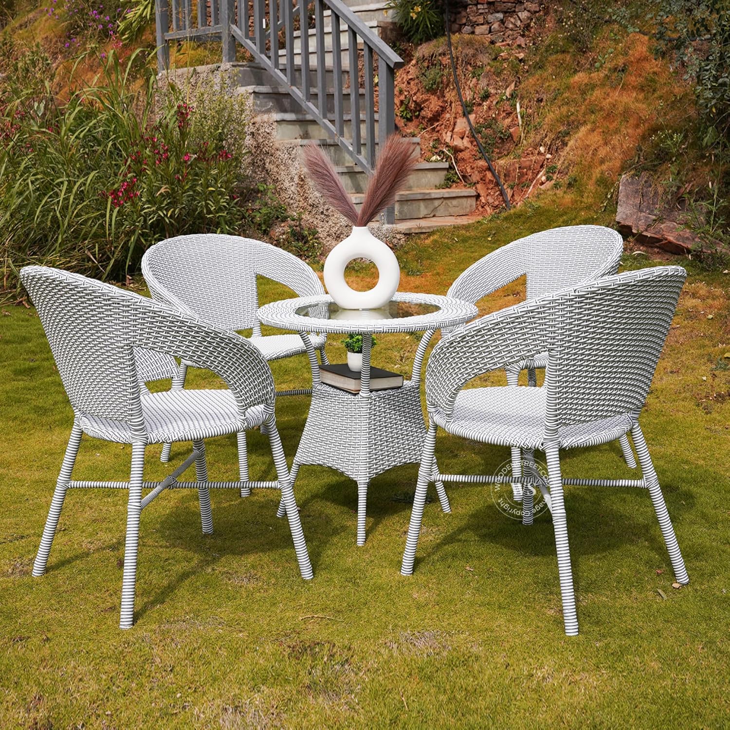 4 Seater Outdoor Seating Chair and Table Set
