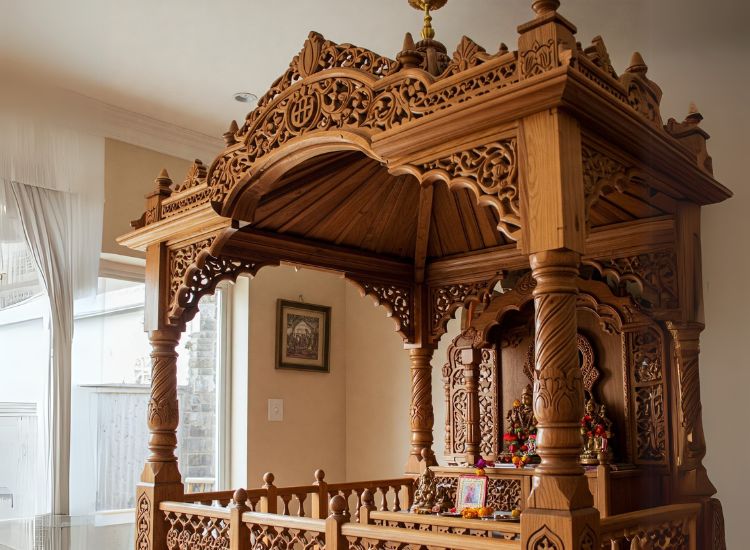 Canopy Style Mandir