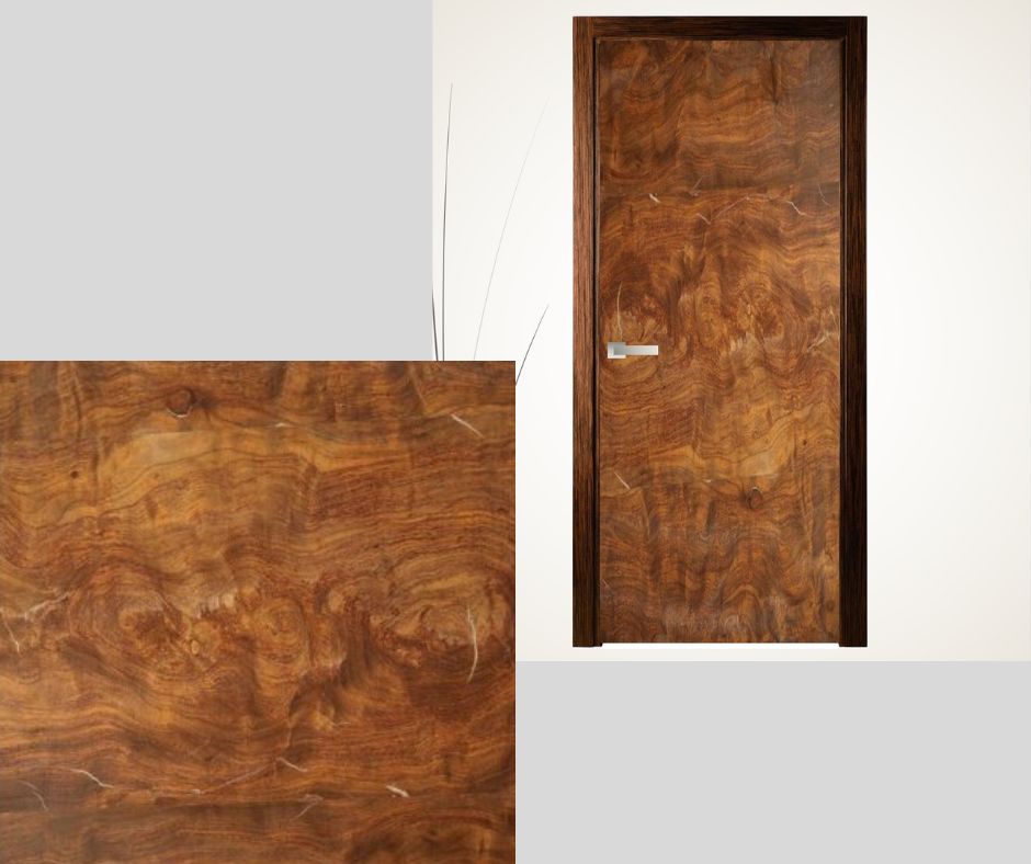 Pommele veneer