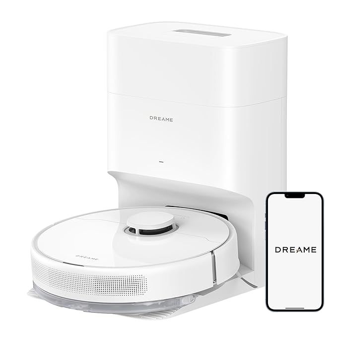 Robot Vacuum Cleaner with Automatic Dust Emptying