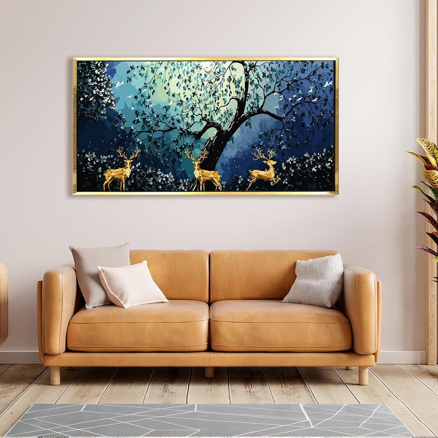 PAPER PLANE DESIGN Forest Landscape Paintings Large Wall Art For Living Room bedroom Home Wall Décor