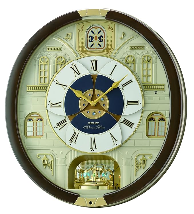 Seiko Melodies in Motion Plastic Wall Clock