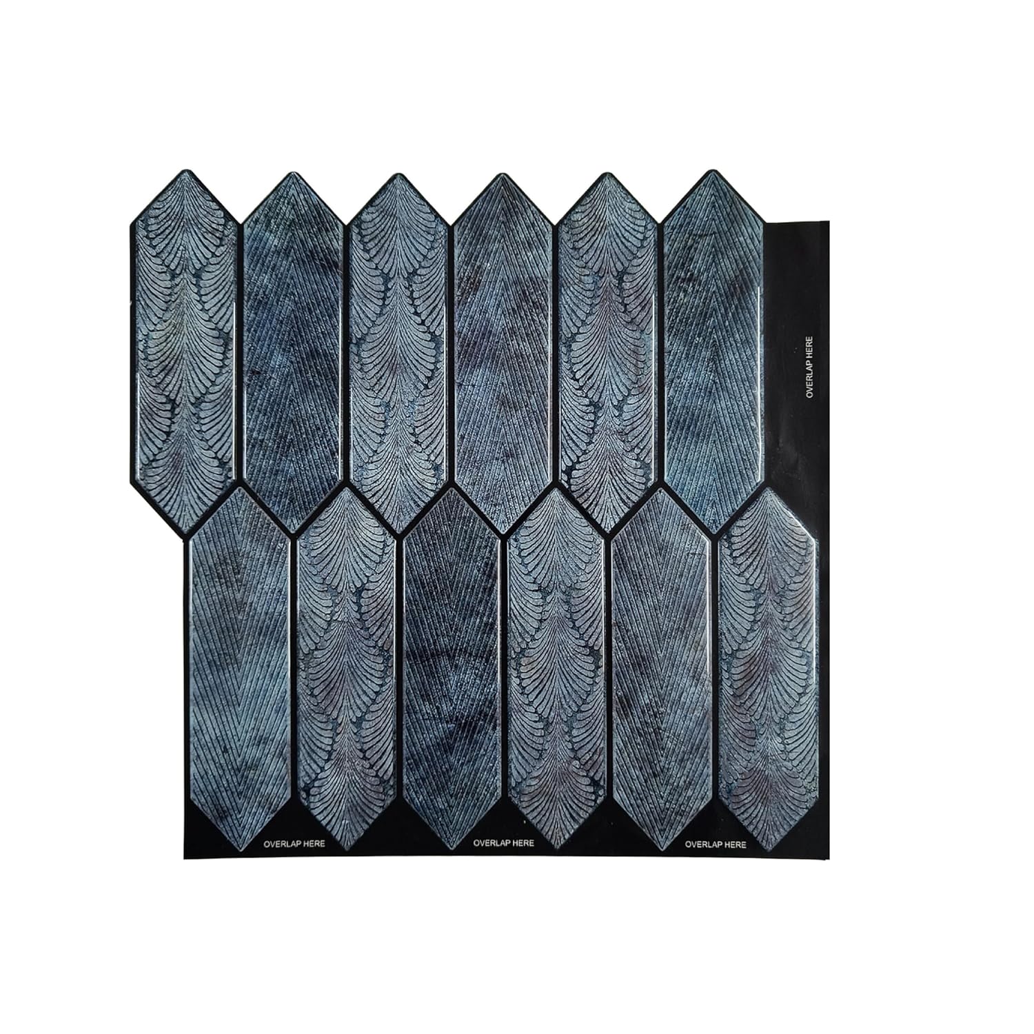 3D PU Peel and Stick Wall Tile | Kitchen Backsplash Tiles