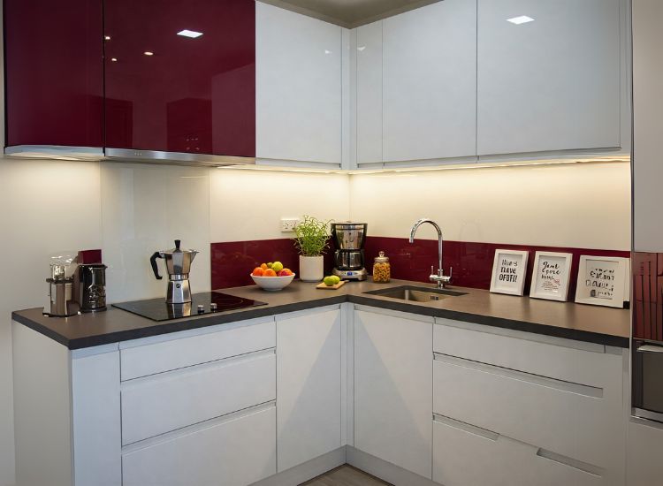 Acrylic kitchen